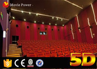 Sièges de la salle de cinéma du film 4d d'IMAX 2 à 200 avec le mouvement Motional dans le parc à thème de large échelle