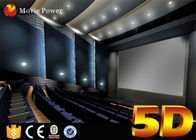 7,1 Salle de cinéma de système audio de la Manche et d'écran 4-D de courbe avec 3 chaises électriques de DOF