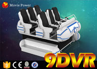 La famille 6 pose le système électrique de cinéma de cinéma de 9D VR avec des effets spéciaux de vent