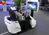 Mouvement de voiture de simulateur des jeux 9D VR des voitures de course des enfants emballant la machine de simulateur