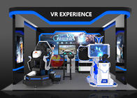 Simulateur tournant de réalité virtuelle du parc d'attractions de la plate-forme 360° 9d pour des enfants et des adultes