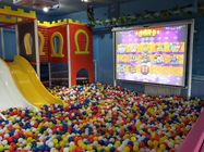 Machine interactive de jeu de projection de mur des enfants 3D pour le parc d'attractions/terrain de jeu d'intérieur