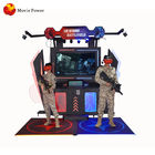 Machine de tir multijoueuse de jeu du simulateur 9d de Gatling VR de centre commercial de simulateur de réalité virtuelle
