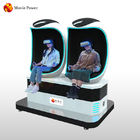 360 équipement interactif de réalité virtuelle de simulateur de cinéma des oeufs 9D VR de degré 3 sièges