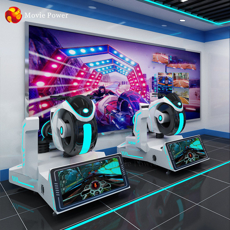 Machine de jeu du parc d'attractions de montagnes russes de cinéma de chaise de VR VR