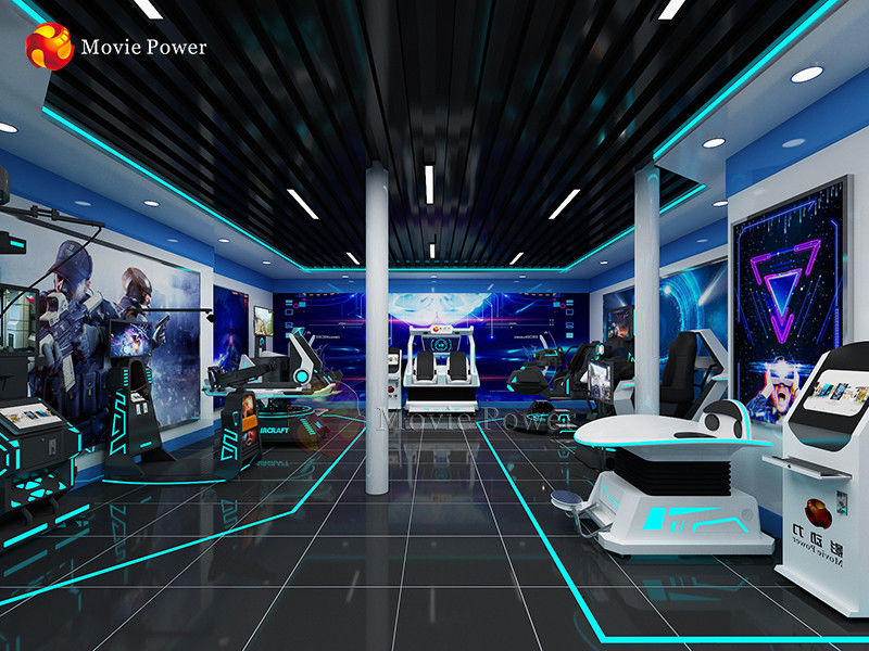 Machine de jeu du parc d'attractions de montagnes russes de cinéma de chaise de VR VR