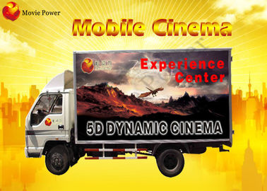Salle de cinéma mobile de réalité virtuelle de système du cinéma 5D de plate-forme électrique