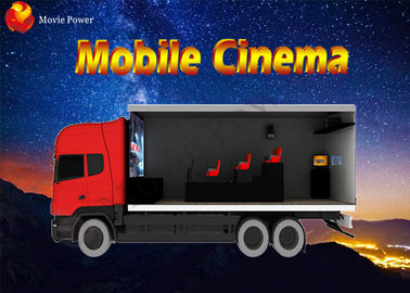 Simulateur mobile flexible de la cabine 5D de camion de salle de cinéma avec la chaise volatile de mouvement
