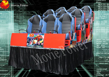 Du simulateur 6 système dynamique de plate-forme 7d de sièges de cinéma de puissance interactive de film