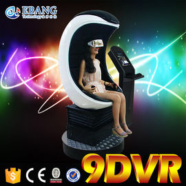 Le jeu enthousiaste 1 pose les sièges attrayants d'oeufs de mouvement de simulateur de cinéma de la réalité virtuelle 9d