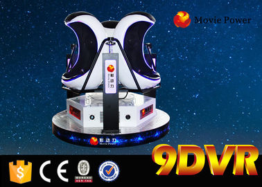 Tripple Seat du système électrique 220v de cinéma de la forme 9D VR d'oeufs/lune complètement automatique