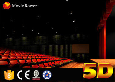 La grande salle de cinéma incurvée 2-200 de l'écran 4D pose des effets émotifs et spéciaux