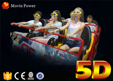 Chaise électrique du mouvement 5D de cinéma de projecteur de Seat 5D de cinéma de mouvement de l'équipement 4D de cinéma du parc à thème 5d