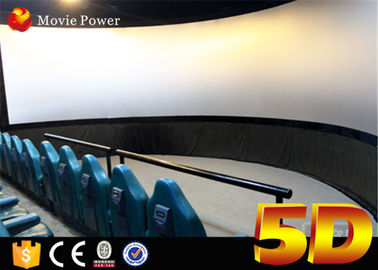 12 effets spéciaux et salle de cinéma 4D Motional adaptés aux besoins du client de 2-200 sièges faits en cuir
