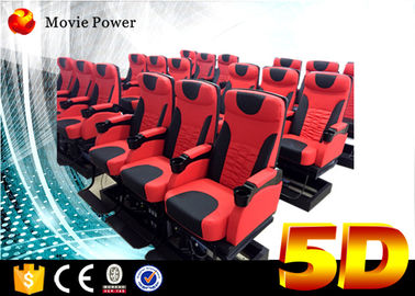 24 salles de cinéma 5D de théâtre dynamique de sièges grandes avec la plate-forme électrique de mouvement