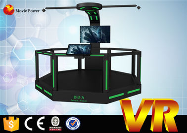 Simulateur de vr du casque 9d de HTC VIVE avec le jeu de tir dans la position d'équipement de réalité virtuelle
