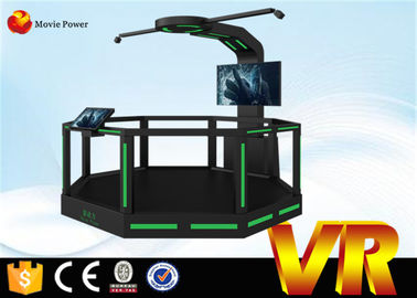 marcheur 9D tirant HTC Vive tenant 9D VR pour le CE de simulateur de jeu de bataille
