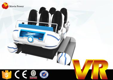 Cinéma de la famille 9D VR de Seat de la promotion 6 avec la plate-forme électrique de mouvement de simulateur de 6 DOF