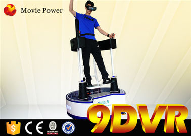 3000W simulateur de cinéma de réalité virtuelle des montagnes russes 9d pour le parc d'attractions