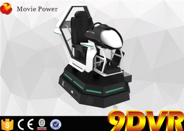 Réalité virtuelle de emballage de plate-forme de 3 DOF de jeu vif de mouvement conduisant la voiture 9D Simnulator