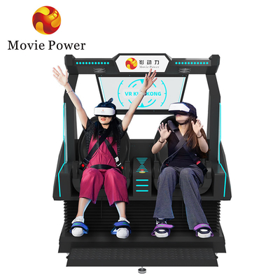 Coaster à roulettes 9d Vr Chair Simulateur de réalité virtuelle Cinéma Machine de jeu pour parc d'attractions
