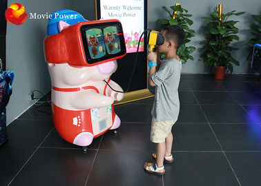 Équipement à jetons de jeu des enfants 9d VR d'enfants extérieurs attirants de bébé