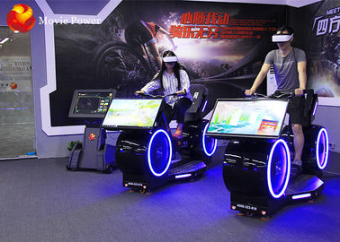 Parc à thème de réalité virtuelle de simulateur du jeu 9D d'Immersive de bicyclette du parc d'attractions de VR VR avec le vélo de VR