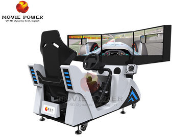 Machine de jeu de voiture emballant l'appui Multyplayers de simulateur de voiture d'habitacle de simulateur