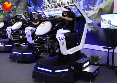 Le parc d'attractions 72 dépiste le simulateur dynamique de courses d'automobiles de théâtre de la machine 9D de jeu de courses d'automobiles