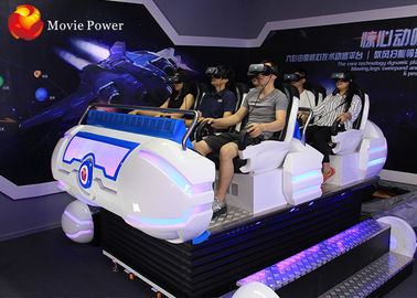 Le tour 6 Seater de mouvement du simulateur 9D de cinéma de réalité virtuelle gagnent plus d'argent