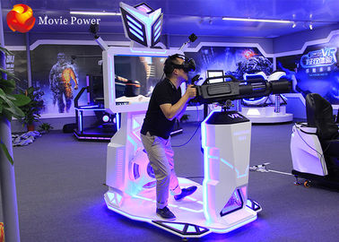 machine de jeu de bataille de tir du parc d'attractions de l'espace de marcheur de Gatling de support de 9d VR HTC Vive