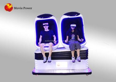 Simulateur confortable de réalité virtuelle de cinéma de la forme 9d Vr d'oeufs avec des verres de Vr