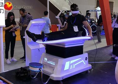 Chaise de montagnes russes de machine de jeu du simulateur VR du parc à thème 9D