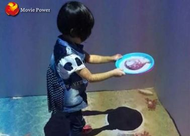 système de projection interactif de jeu vidéo magique de l'affichage 3D pendant 3 - 10 années d'enfant