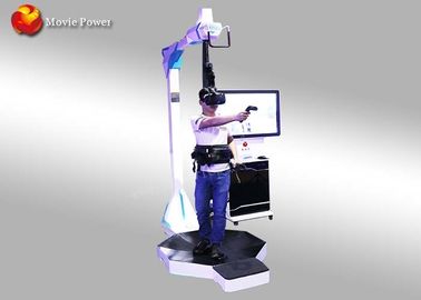 GV tenant des jeux de simulateur de tir de mouvement de tapis roulant de réalité virtuelle de 9D VR