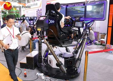 3㎡ réalité virtuelle de l'espace 9D conduisant des jeux de voiture du simulateur F1 360 degrés
