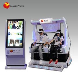 Le simulateur matériel en acier 2 de réalité virtuelle pose la machine du cinéma 9d Vr