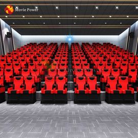Chaise Seat de mouvement de l'équipement 3.75KW de cinéma du système dynamique 3D 4D
