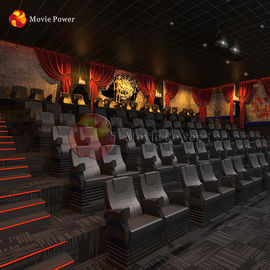 Théâtre unique de cinéma de Seat de mouvement de simulateur de film de thème de l'horreur 4d