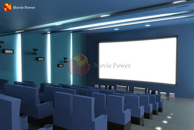 Salle de cinéma dynamique commerciale du cinéma 4D de parc à thème