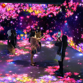 Jeux romantiques d'intérieur olographes du projecteur 16 d'Immersive de mur interactif de l'AR
