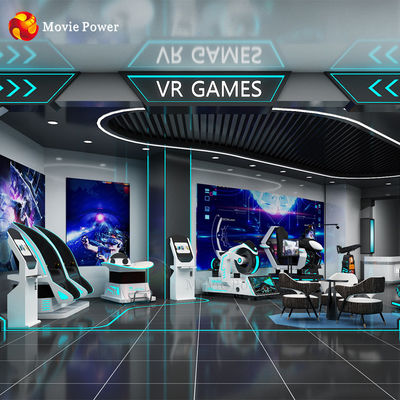 Machines d'intérieur de réalité virtuelle de divertissement de jeu de voiture de parc d'attractions