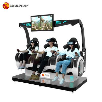 Simulateur de cinéma du parc d'attractions de réalité virtuelle de machine de jeu dynamique 9d Vr