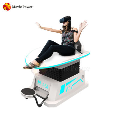 Simulateur de glissière de réalité virtuelle de parc à thème de ski de Vr de jeux de loisirs d'approvisionnement d'usine