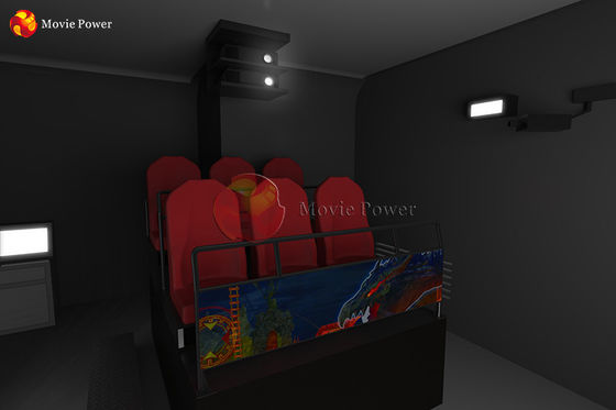 200 système interactif de simulateur de machine de jeu d'arme à feu de puissance de film de cinéma des sièges 7D