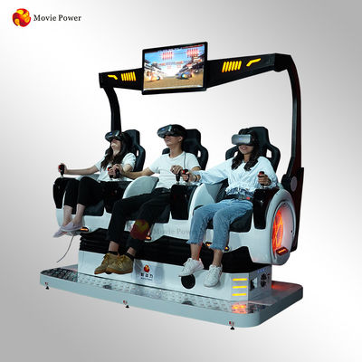 3 chaise de cinéma des sièges 360° 9D VR tirant les jeux interactifs pour le centre commercial