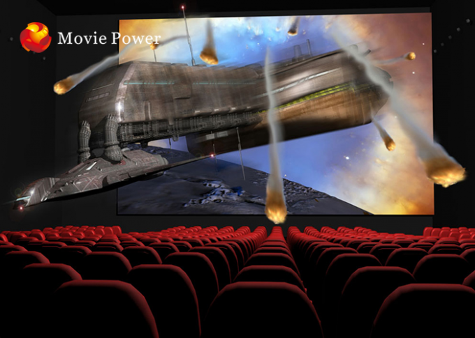 Théâtre élevé Seat de mouvement de l'image 4D de la définition 3D avec le système audio 7,1 0