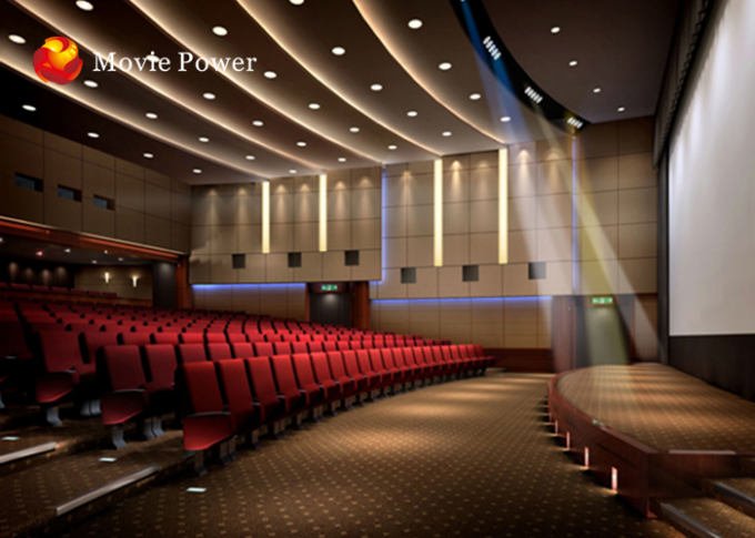 Système de salle de cinéma de Seat 4D de poussée/ascenseur/mouche pour le centre commercial 0