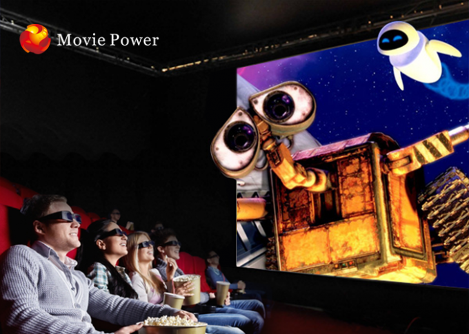 Système dynamique véritable professionnel de théâtre de Digital de cinéma de Seat Kino 4D de cuir 0
