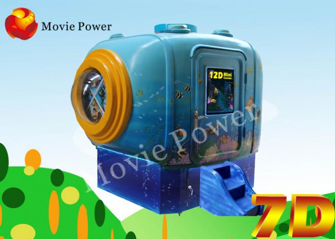 Mini cinéma 5D hydraulique professionnel avec le système de haut-parleurs de 5,1 Digital 0